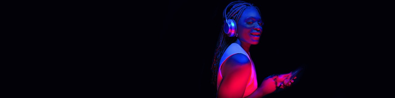 diversity, equality, and inclusion - woman in headphones