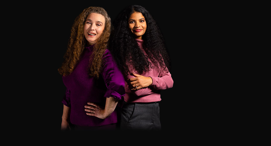 Two female Micron Technology ERG members