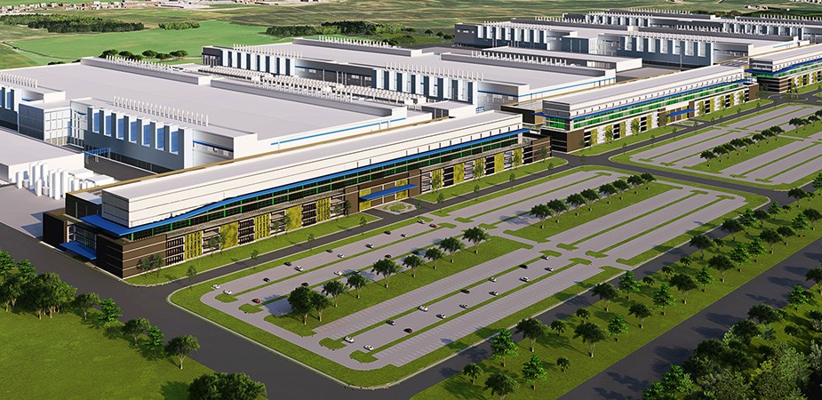 Syracuse fabrication plant artist rendering