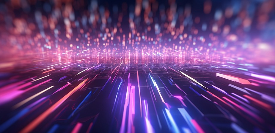 Abstract neon lights