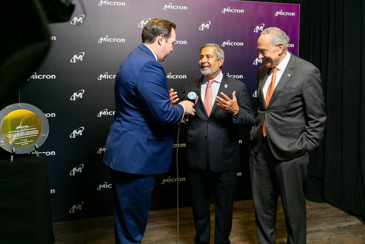 Micron celebrates CHIPS Act grant announcement Micron Technology Inc.