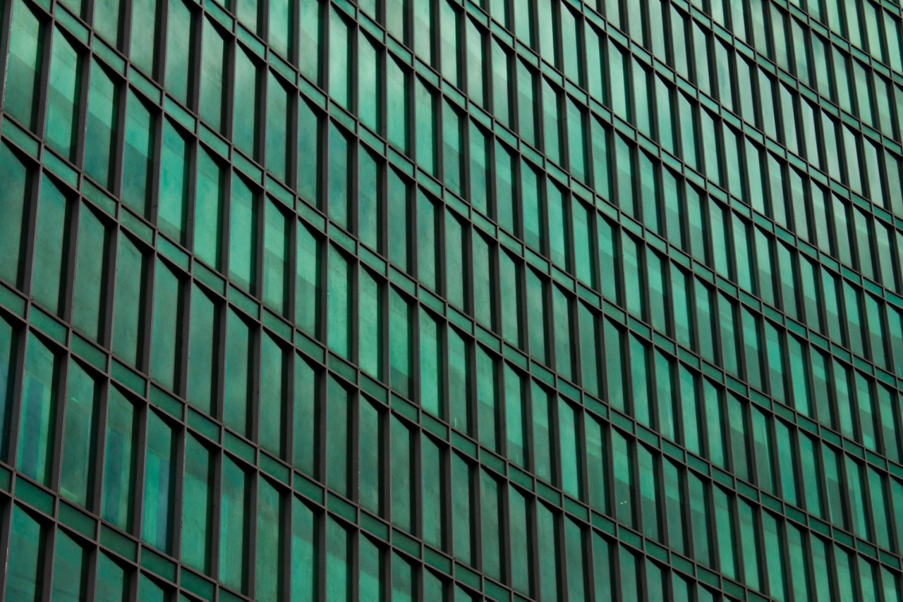 green window glass